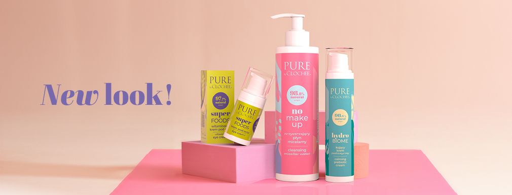 Grafika dla artykułu Kolorowa rewolucja PURE! Nowe produkty i NEW LOOK! 